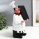 Polystone souvenir "Cook with a board for the menu" 27x10x15 cm