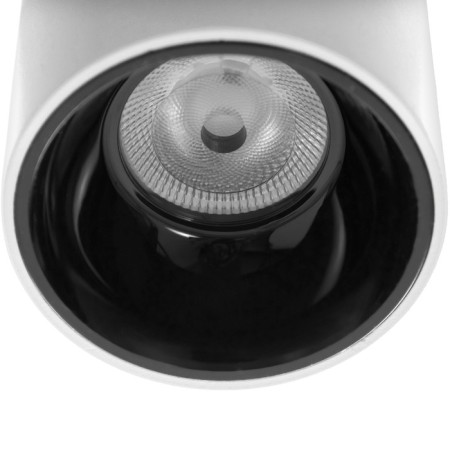 Rollfi Light LED 4000K 10W DIM220 IP54 white black 7.5x7.5x10cm-4