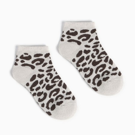Women's socks, beige/brown color, size 25-1