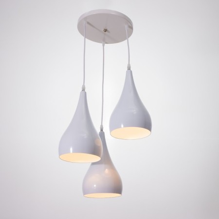 Bayerlux lamp "drop" 3x60W E27 white-1