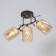 Bruni chandelier 3he27 40w Black 50x23x27cm Bayerlux
