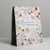 Gift package laminated, packaging, “bloom with happiness”, ml 21 x 25 x 8 cm