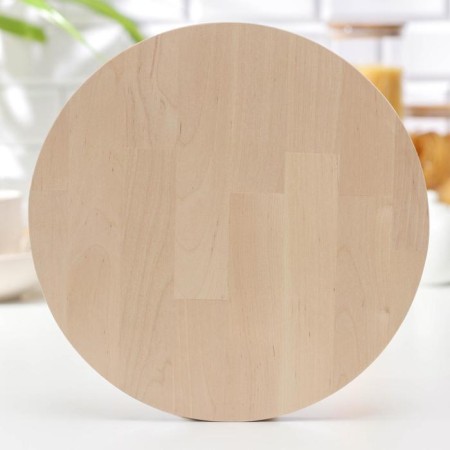 Board cutting round shade "Fortune", d = 30 cm, thickness 2 cm, birch-1