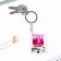 Key keychain Acrylic player "Slag Empress", 3.5 x 10 cm
