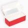 Box for confectionery products with a “Happy New Year” window, sweets, 26 x 10 x 8 cm, New Year