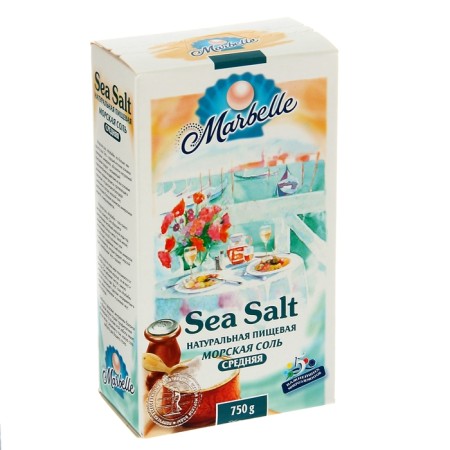 Salt Sea Pudoff Marbelle is average, grinding No. 1, 750 g