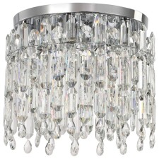 Ceiling chandelier Legacy 6xe14 40w, size 40x40x34 cm, color chromium