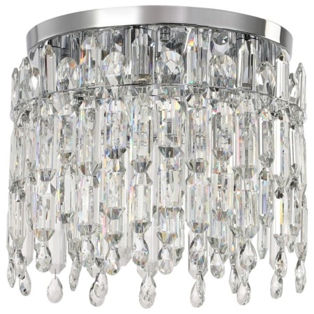 Ceiling chandelier Legacy 6xe14 40w, size 40x40x34 cm, color chromium