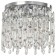 Ceiling chandelier Legacy 6xe14 40w, size 40x40x34 cm, color chromium