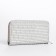 Women's wallet with lightning, silver color