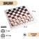 Checkers "Classic", 40 pcs, d-2.7 cm, field 30 x 30 cm