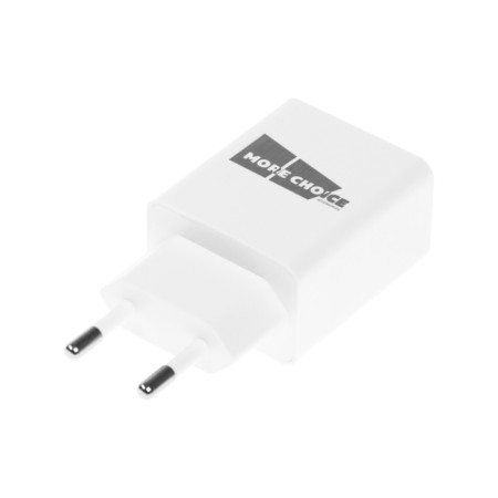 Network charger More Choice NC24I, 2.1A, Lightning cable, white-4