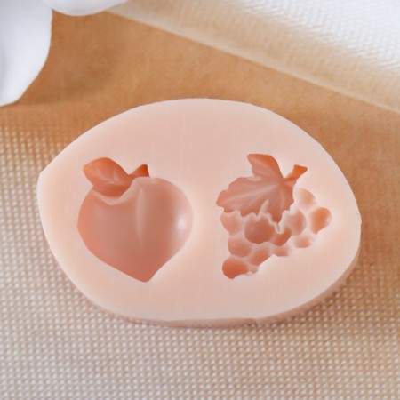 Silicone Mold "Persian and Grapes" 1.6x2x0.5, 1.7x2x0.5 cm-1