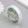 Elastomeric thread for beadwork (PPandex) 5 meters, section 0.8 mm transparent