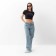 T -shirt female shortened MIST Spell, p. S (42-44)