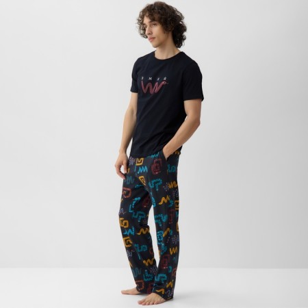 New Year. Symbol of the year. Snake. Pajama men's kaftan "snake" size 54-2