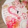 Ethel towel Pink Flamingo 40x67 cm, 100% cotton, sarzha 190 g/m2