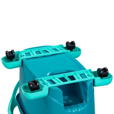 LEIFHEIT CLEAN TWIST Mop and a bucket of spin on wheels-3