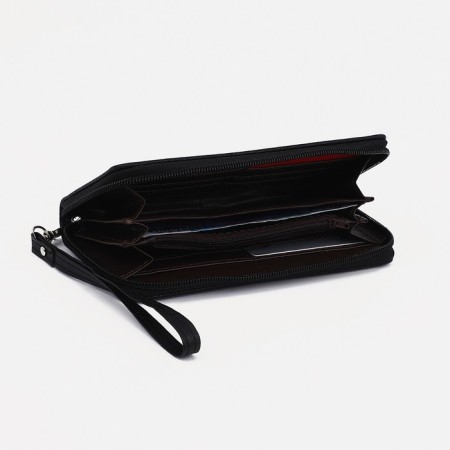 Women's wallet with lightning, black color-2