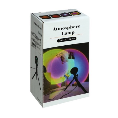 Atmospheric "Scarlet sunset", 7W, from USB, 5V-6