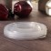 The plastic disposable lid to the container "Pad" pr-M-CR, transparent, 540 pcs/unns.