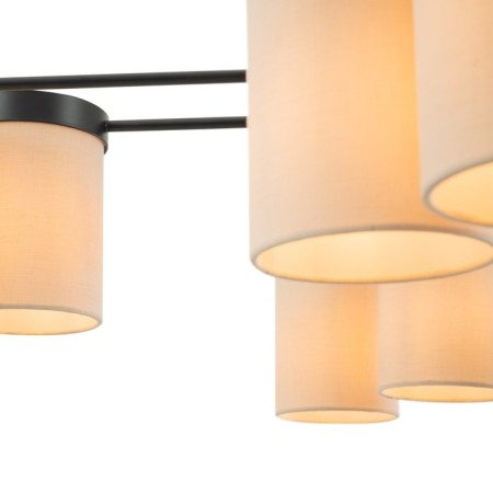 Freya FR5377CL-08B Bogy, 1140x1140x370 mm ceiling lamp, E14, 8x40W, black color-3