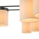 Freya FR5377CL-08B Bogy, 1140x1140x370 mm ceiling lamp, E14, 8x40W, black color