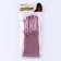 Carnival accessory- gloves, pink metallic color, artificial leather