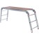 Working underlines 97962, aluminum, 3 steps, 830 mm
