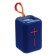 Portable column F68, 5 W, 600 mAh, backlight. Micro SD, blue