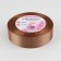 Satin tape, 25 mm × 23 ± 1 m, color light brown No. 136