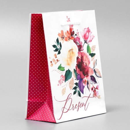 Gift laminated package, packaging, Pressent, S 12 x 15 x 5.5 cm-3