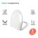 IDDIS ID 126 DP SC toilet seat, microlift, duroplast, white