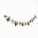 Garland "New Year", 230 cm, gold color