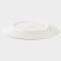 Porcelain dining lunch “Lavender”, D = 25.3 cm, white color