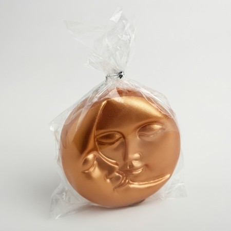 Figure candle "Sun and moon, 6x2.5 cm, bronze-2