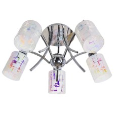 Burilda 5x60W E27 chandelier 61.5x61.5x25cm
