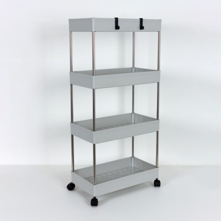 Joy Home carts, 4-tier, gray