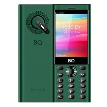Cell phone BQ M-3598 Barrel XXL Green Black