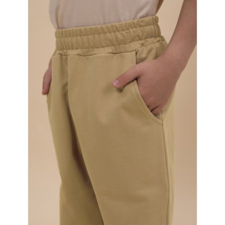 Pants for boys, height 146 cm, sandy color-3