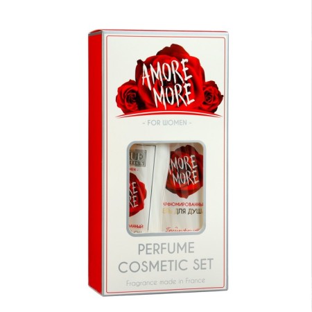 Gift kit Female Amore More: shower gel 250 ml + creamyon cream, 200 ml-3