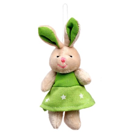 Soft toy "Rabbit", on the suspension, species mix