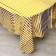 Ground tablecloth, 137 × 183 cm, color gold