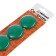 Board magnets, D-4 cm, set 4 pieces, blister, green