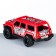 Plastic jeep machine 26 x 14 x 10 cm, mix