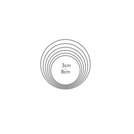 Tescoma delicia “circles”, stainless steel, 6 pcs-1