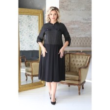 Female dress, size 52, black color