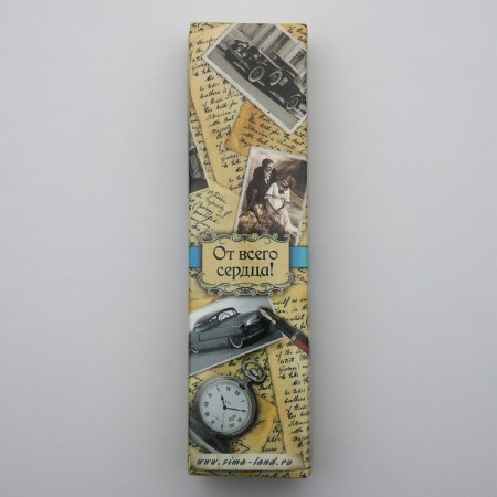 A teaspoon spoon with an engraving “Best Son”, in a gift box, 3 x 14 cm.-5