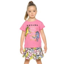 Set for girls, height 92 cm, pink color