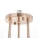 Ebby chandelier BP 3x40W E27 Gold Model: 2612374